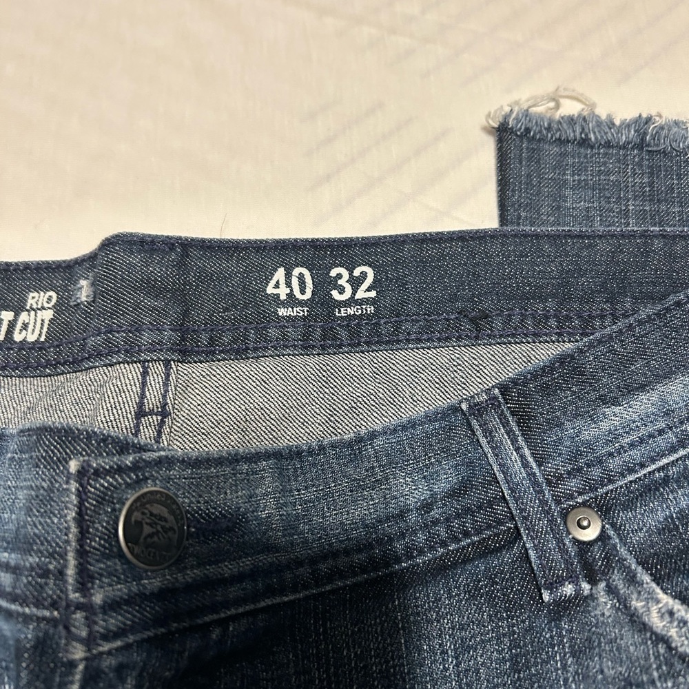 Old Navy Blue Low Rise Bootcut Jeans